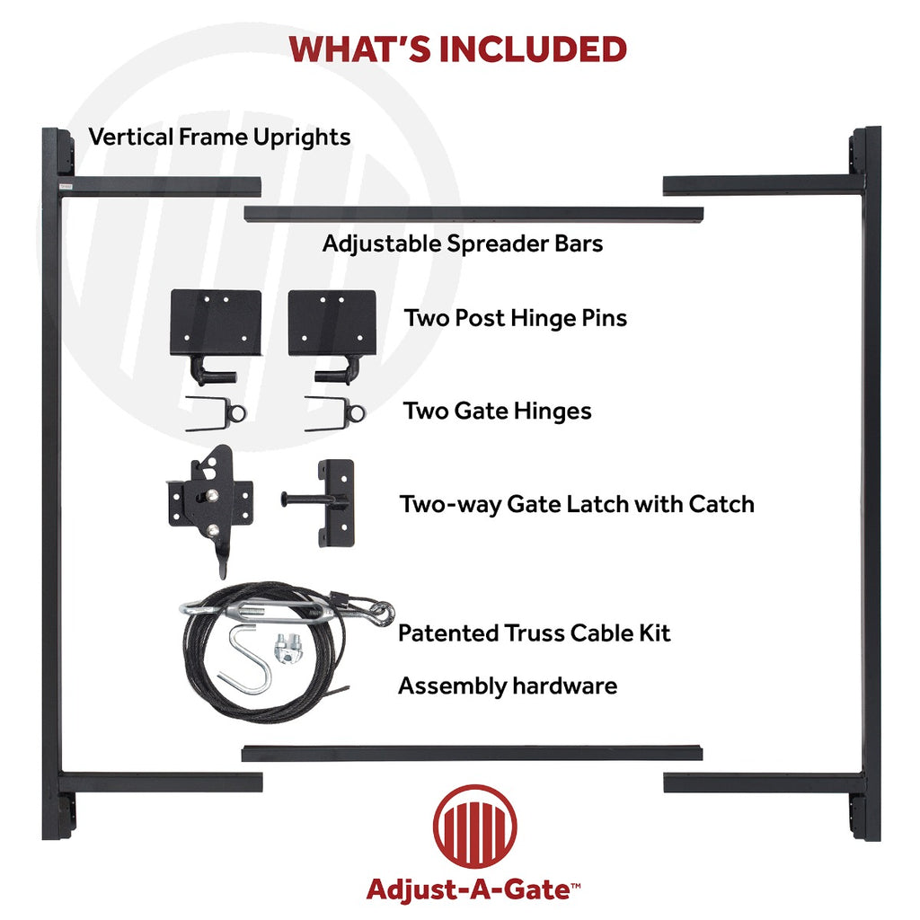 Adjust-A-Gate™ Drop Rod Kit for Double Drive Gates