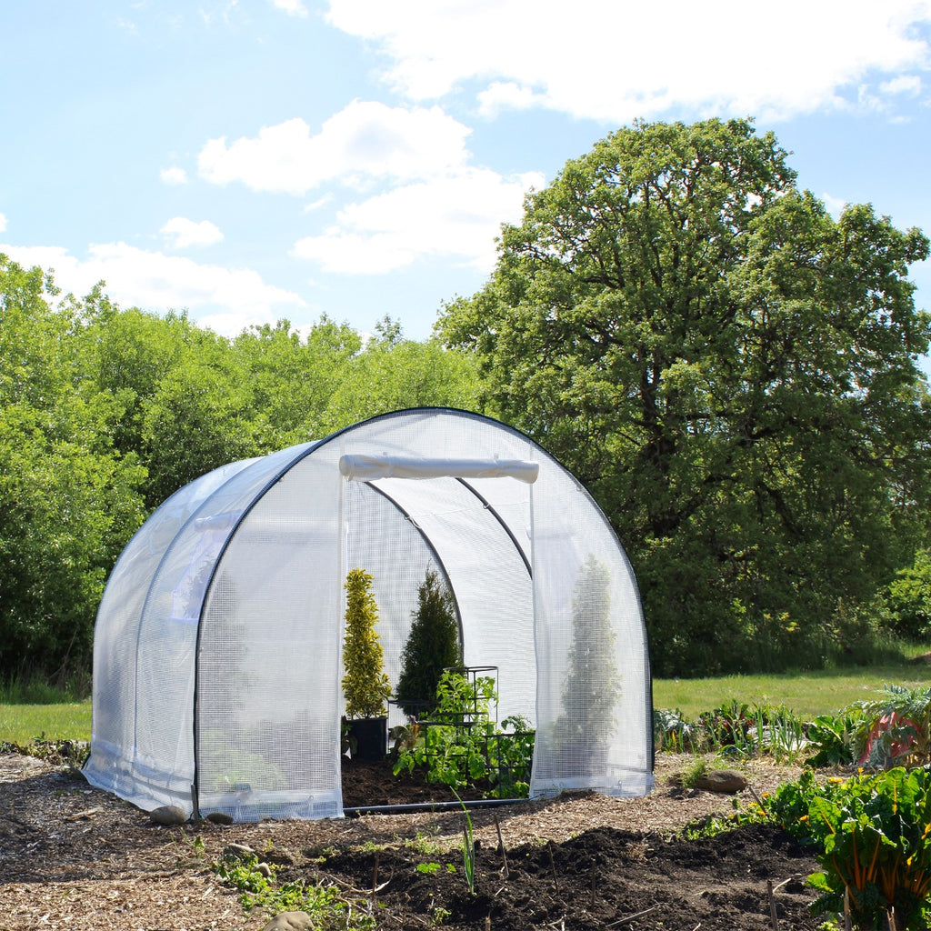 Weatherguard™ Round Top Greenhouse or Cover Set 8’ x 8’
